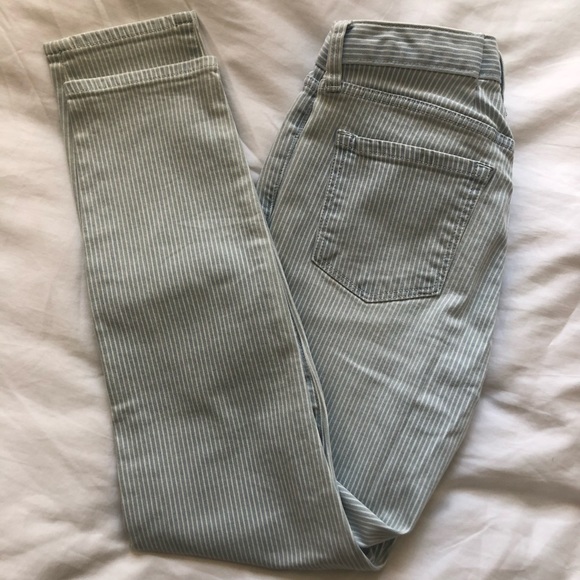 JBrand Pinstripe Denim - Picture 2 of 3